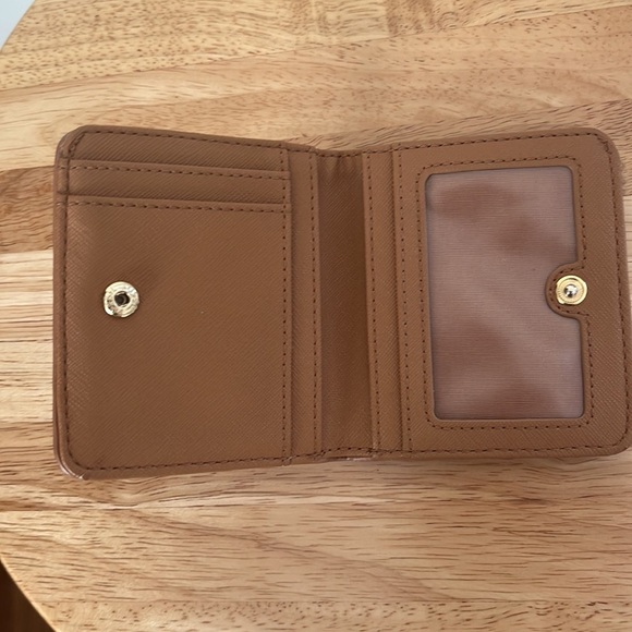 Fossil Sydney Bifold Wallet Credit Card Case Leather Tan Camel 1954 - Picture 3 of 11